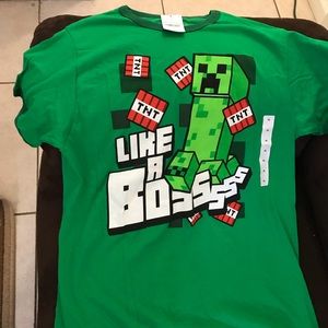Mine craft shirt